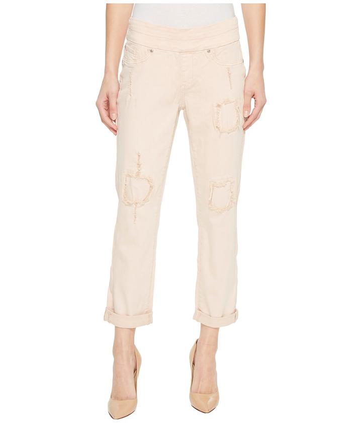Tribal - 25 Stretch Twill Pull-on Boyfriend Pants In Camelia