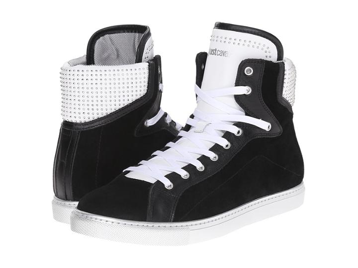 Just Cavalli - Hightop W/ Suede And Stud Details