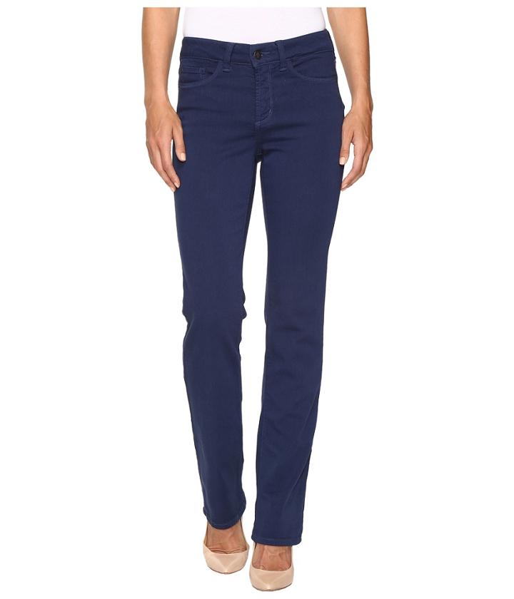 Nydj - Marilyn Straight In Luxury Touch Denim In Kingston Blue