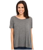 Alternative - Melange Jersey Boxy T-shirt
