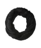 Polo Ralph Lauren - Fringed Chunky Cable Neck Funnel Scarf
