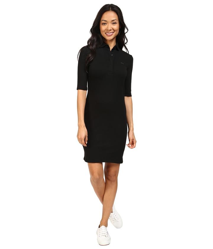 Lacoste - Half Sleeve Stretch Pique Polo Dress