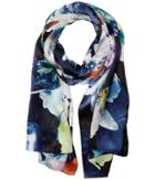 Vince Camuto - Floral Photo Clash Oblong Scarf