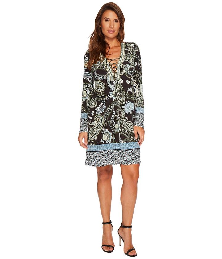 Hale Bob - French Twist Matte Microfiber Jersey Dress
