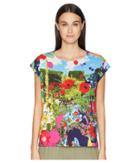 Paul Smith - Floral Woven Knit T-shirt