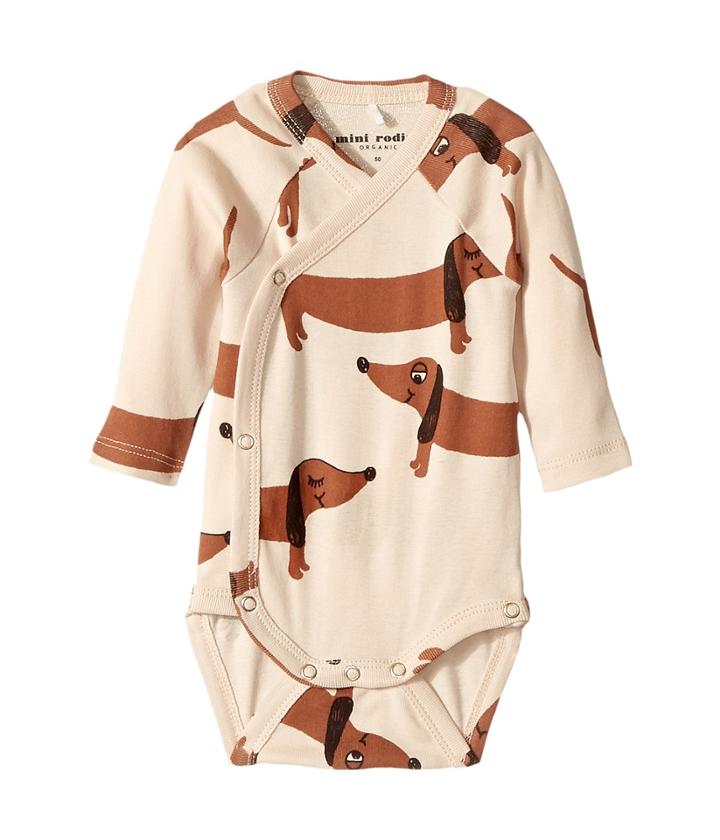 Mini Rodini - Dog Wrap Bodysuit