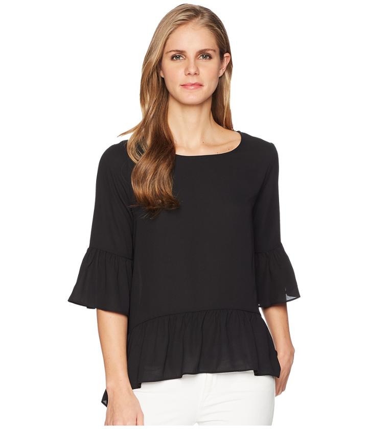 Karen Kane - Ruffle Hem Top