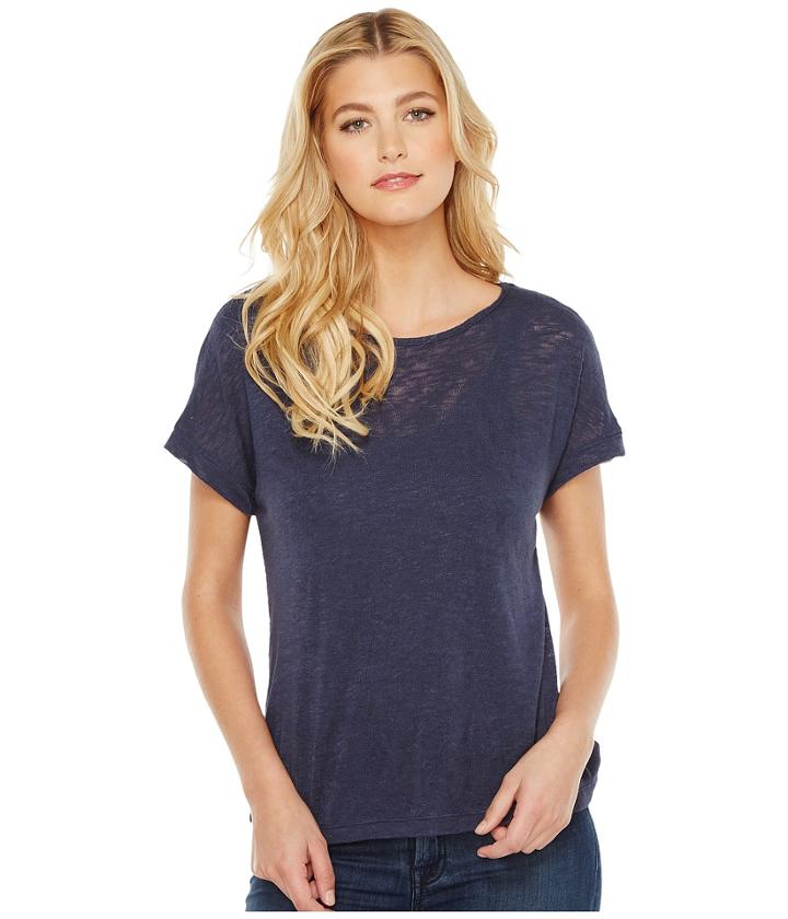 B Collection By Bobeau - Valerie Dolman Mixed Media T-shirt