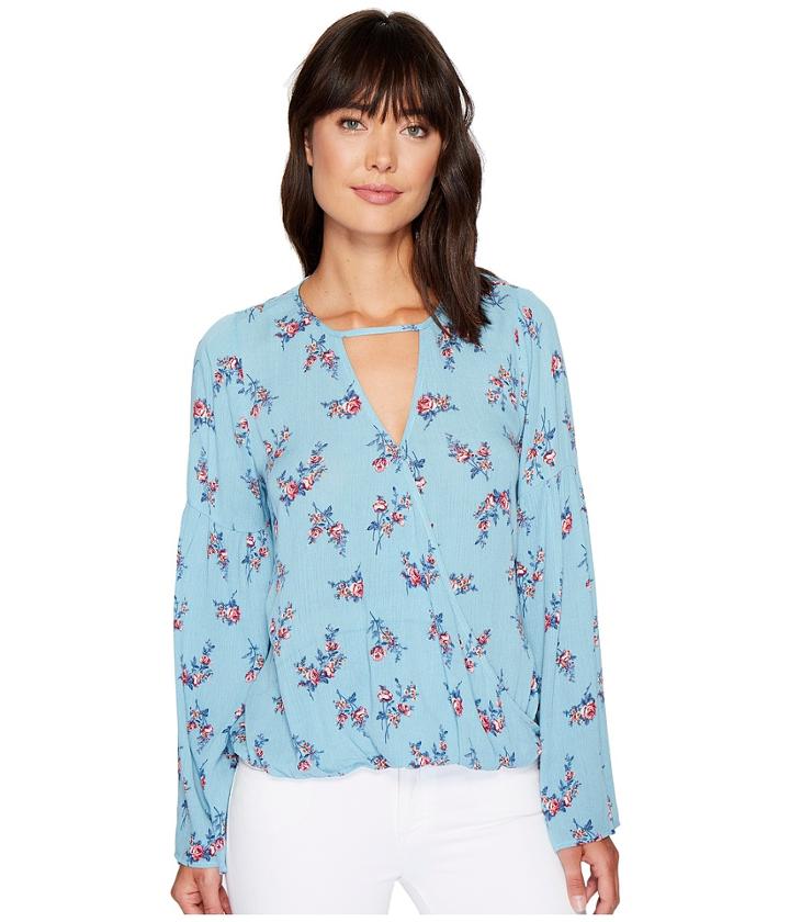 Brigitte Bailey - Alia Long Sleeve Wrap Top