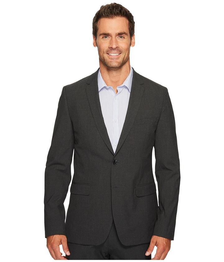Calvin Klein - Slim Fit Two-button Notch Lapel End On End Bi-stretch Infinite Style Jacket