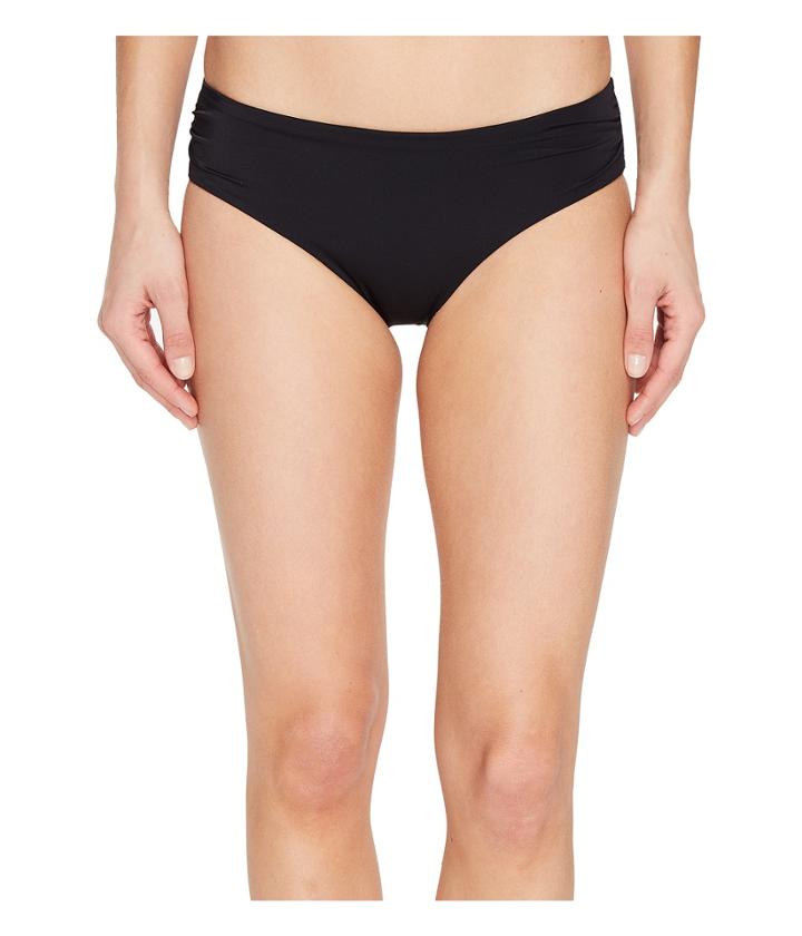 Echo Design - Solid Rouched Bikini Bottom
