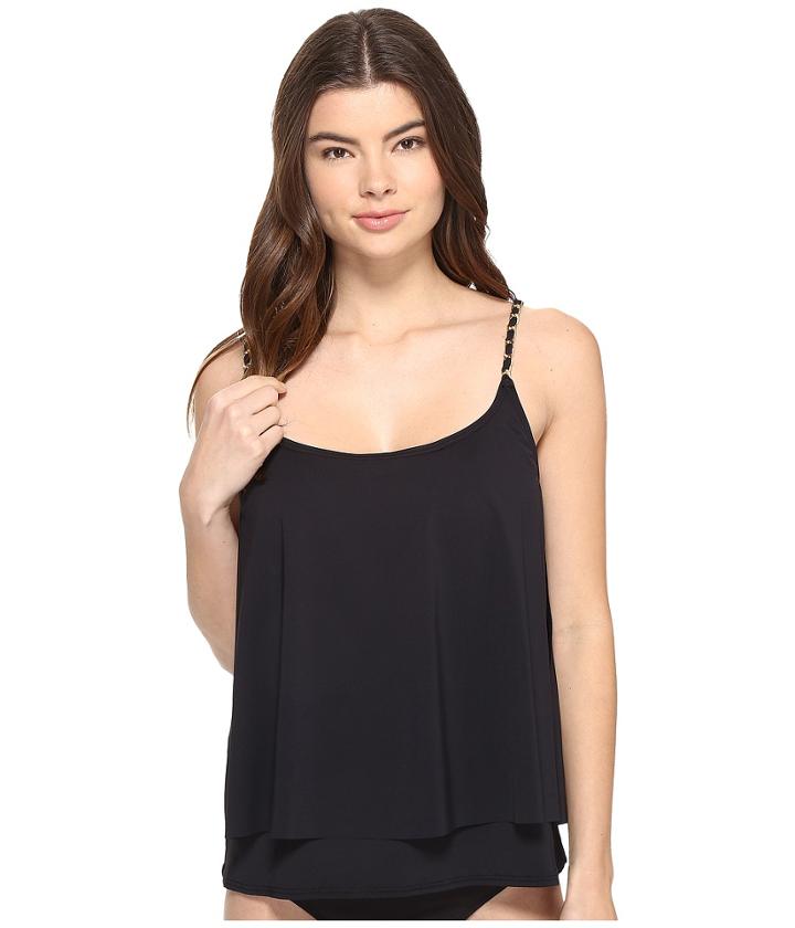 Michael Michael Kors - Chain Solids Layed Tankini Top