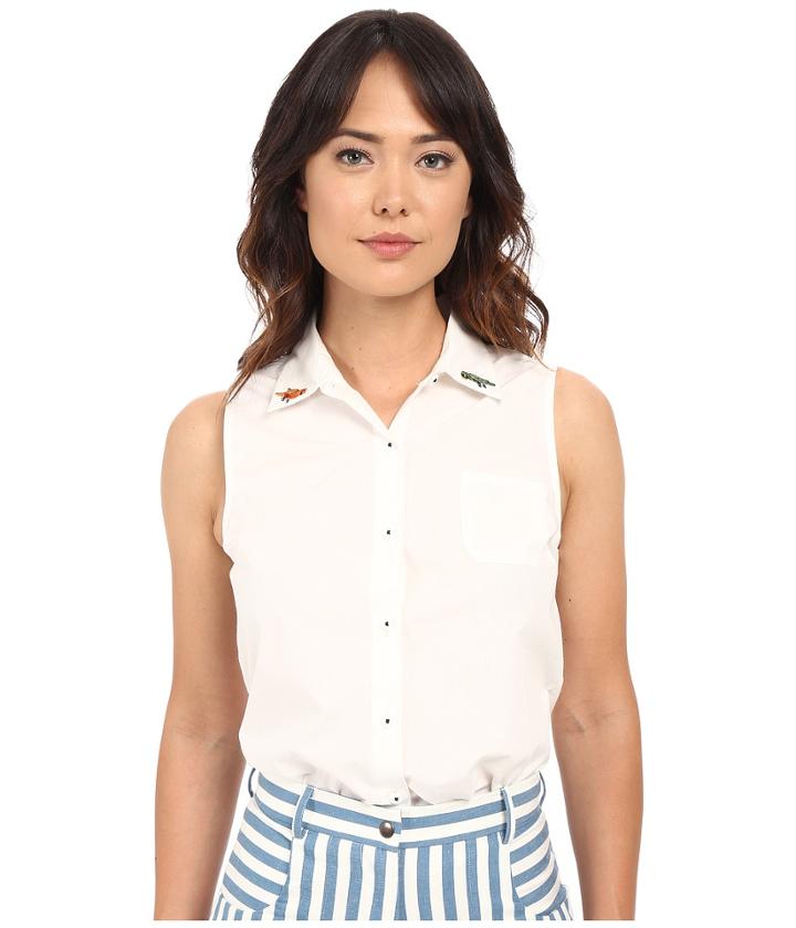 Rachel Antonoff - Sleeveless Bobby Top Embroidered