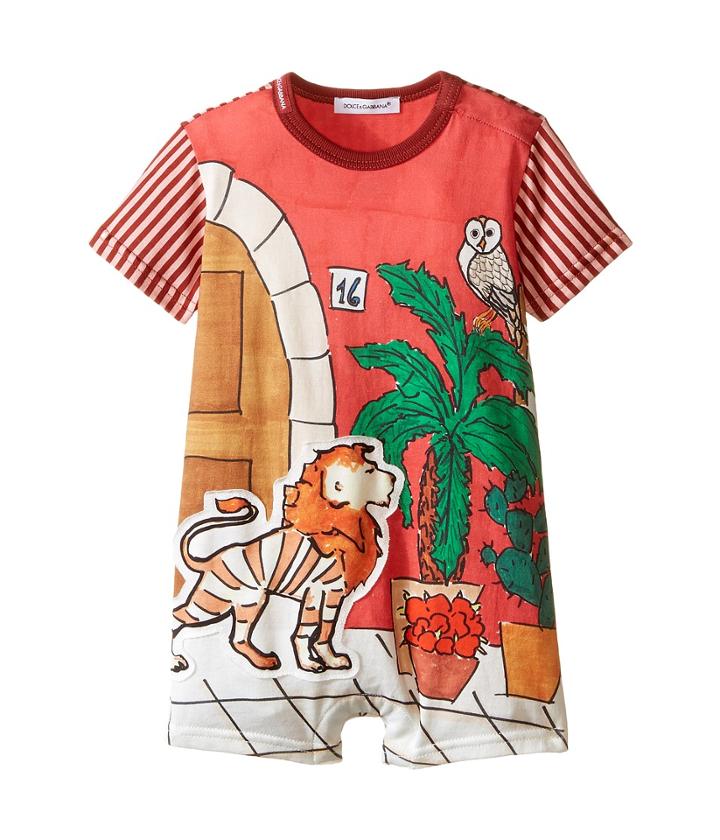 Dolce &amp; Gabbana Kids - Cactus One-piece