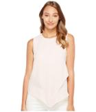 Ivanka Trump - Georgette Sleeveless Crew Neck Asymmetrical Hem