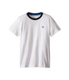 Armani Junior - Basic T-shirt With Navy Logo