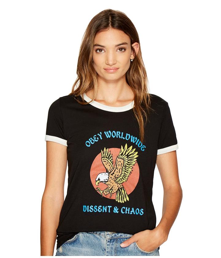 Obey - Chaos Eagle Ringer Tee