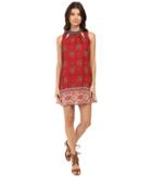 Brigitte Bailey - Diya Sleeveless Dress With Neckine Beading