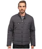 Marc New York By Andrew Marc - Belknap Matte Shell Moto With Chest Pocket Detail
