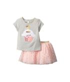 Mud Pie - 1st Birthday Confetti Two-piece Tutu Set