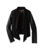Blank Nyc Kids - Drape Jacket W/ Vegan Leather Sleeves