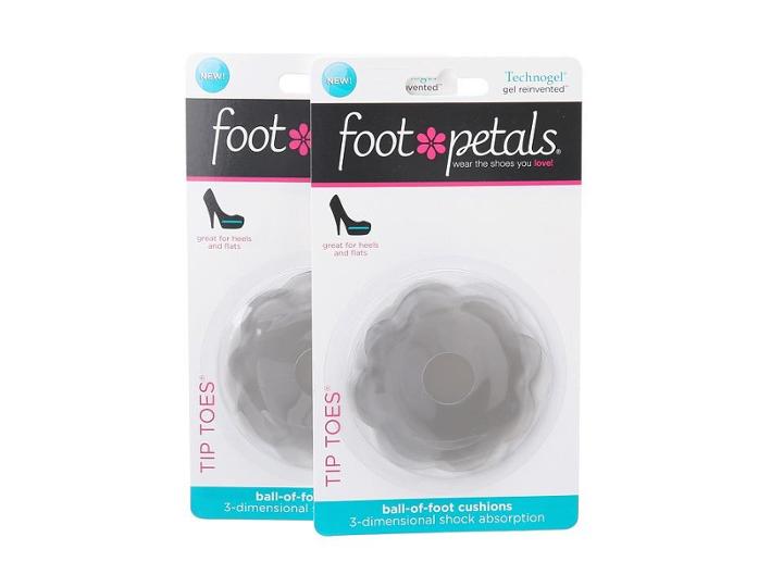 Foot Petals Tip Toes Technogel 2-pair Pack