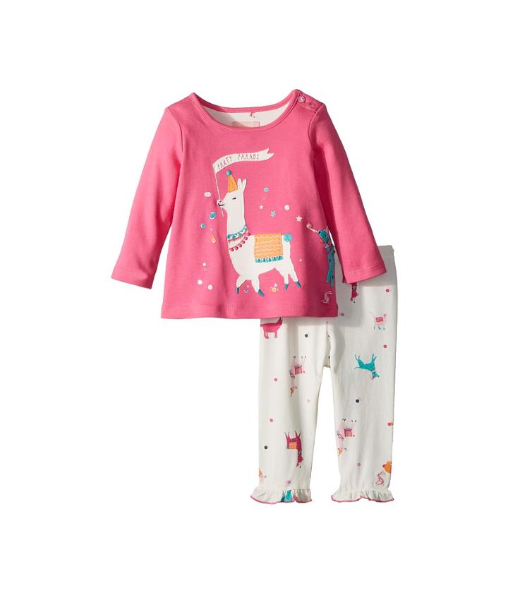 Joules Kids - Long Sleeve Top And Frill Leggings Set