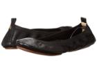 Yosi Samra Samara Croco Embossed Leather Fold Up Flat