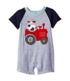 Mud Pie - Tractor Raglan One-piece
