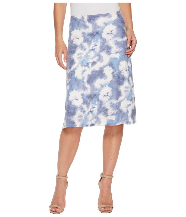 Nally &amp; Millie - Blue Tie-dye Printed Skirt