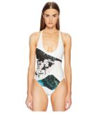 Proenza Schouler - Collage Strappy Cross-back One-piece