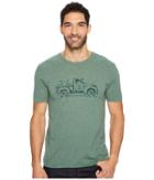 Life Is Good - Vintage Truck Bike Cool Tee