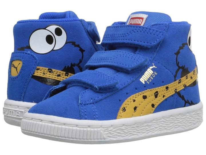 Puma Kids - Suede Mid Sesame Cookie Monster V Inf