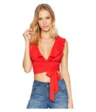 Show Me Your Mumu - Florence Ruffle Crop