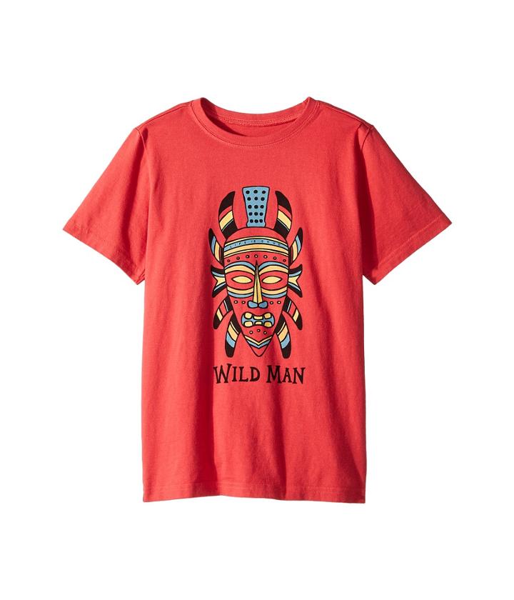 Life Is Good Kids - Wild Man Mask Crusher Tee