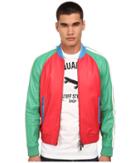 Dsquared2 - Pastel Preppy Leather Bomber