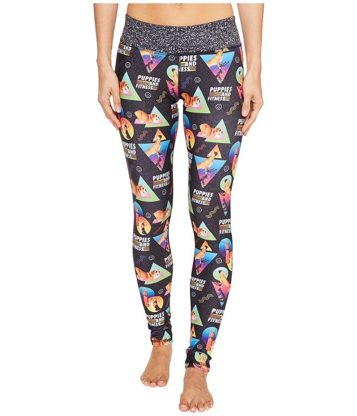 Puppies Make Me Happy - Puppies Fitness Leggings