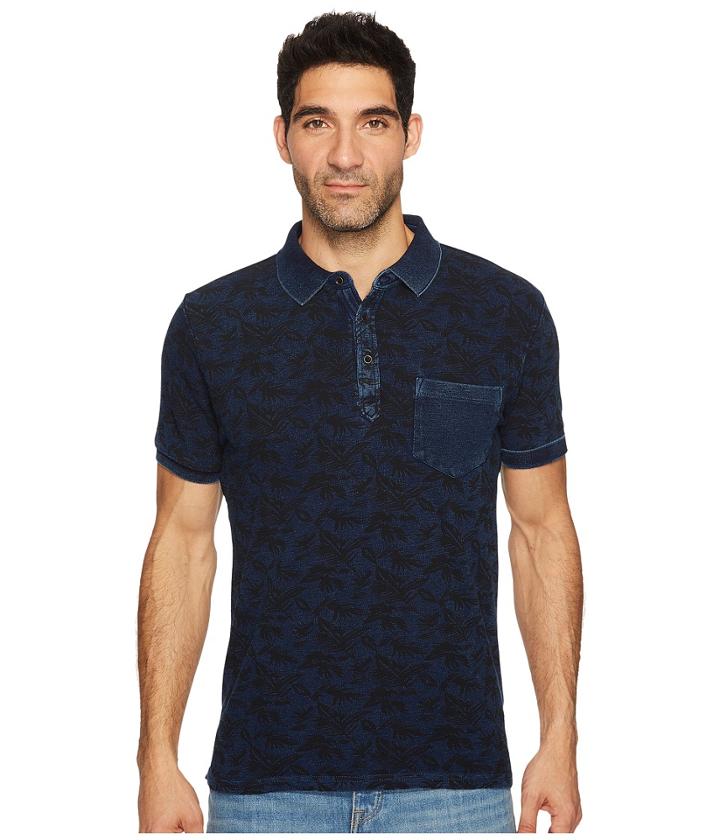 Lucky Brand - Indigo Palm Polo Shirt