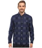 Lacoste - L!ve Long Sleeve Multi Pattern Flannel Shirt