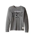The Original Retro Brand Kids - Long Sleeve Tri-blend La Kings Nhl Tee