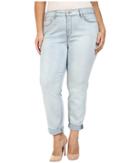 Nydj Plus Size - Plus Size Sylvia Relaxed Boyfriend Jeans In Nice Wash
