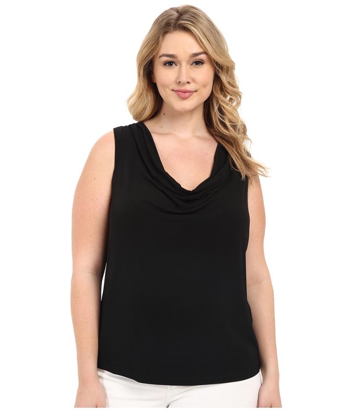 Calvin Klein Plus - Plus Size Cowl Neck Tank Top