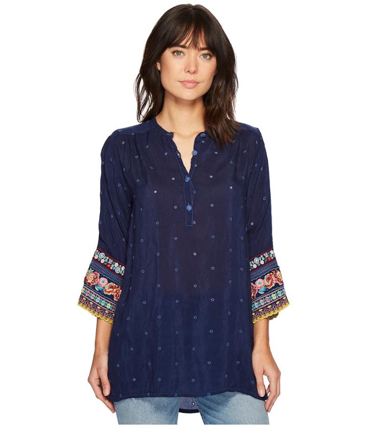 Johnny Was - Patchwork Sleeve Tunic