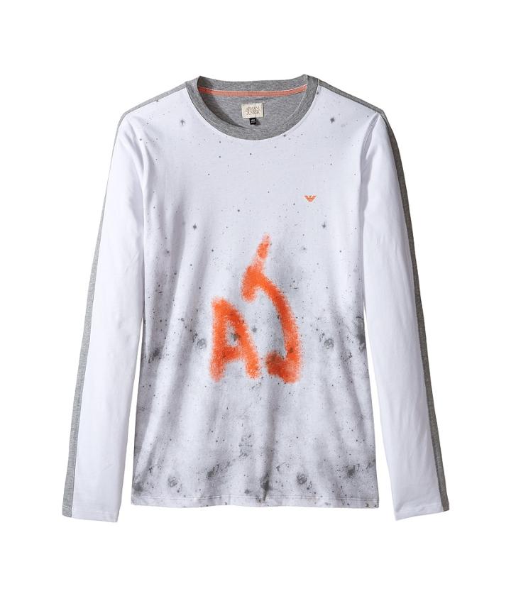 Armani Junior - Splatter Logo Tee