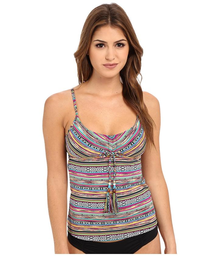 Lucky Brand - Arabian Night Tankini Top