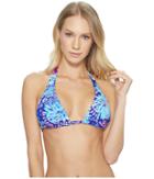 Lilly Pulitzer - Guava Triangle Bikini Top