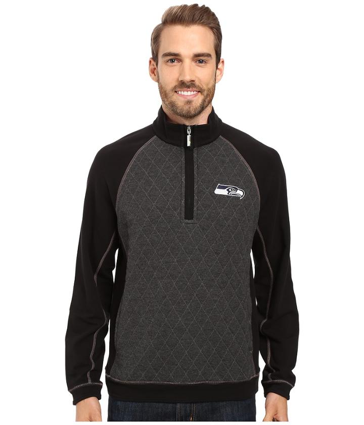 Tommy Bahama - Seattle Seahawks Nfl Gridiron 1/2 Zip Pullover
