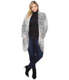 B Collection By Bobeau - Plus Size Harper Eyelash Cardigan