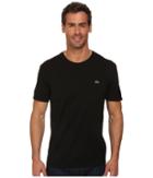 Lacoste - Jersey Super Fine Pima Short Sleeve Crew Neck Tee Shirt With Pocket