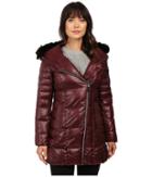 Marc New York By Andrew Marc - Jillian 32 Laquer Puffer Faux Fur Coat